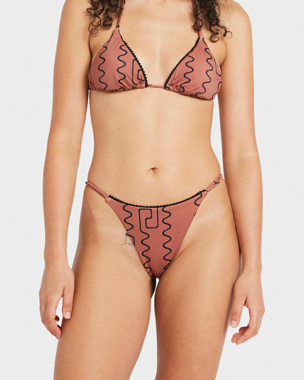 Rvca Thought Pattern Ultra Ski Mahogany. Rvca Swimwear - Separates in Womens Swimwear - Separates & Womens Swimwear. Code: 23O234533
