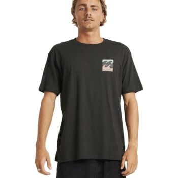 Billabong Crayon Wave Premium Ss Washed Black. Billabong Tees in Mens Tees & Mens T-shirts & Singlets. Code: 24A354500