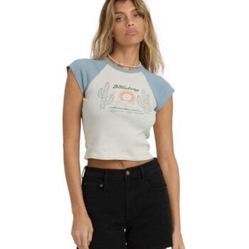 Billabong Forever Had Ss Knt Raglan Mineral Blue. Billabong Knitwears in Womens Knitwears & Womens Jackets, Jumpers & Knits. Code: 24B014500