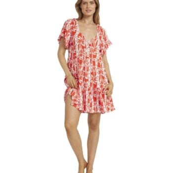 Billabong Row Of Palms Tiered Dress Red Aloha. Billabong Dresses in Womens Dresses & Womens Skirts, Dresses & Jumpsuits. Code: 24B134580