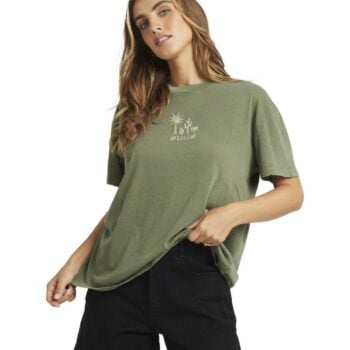 Billabong Garden Keeper Ss Tee Canteen. Billabong Tees in Womens Tees & Womens T-shirts & Singlets. Code: 24B354572