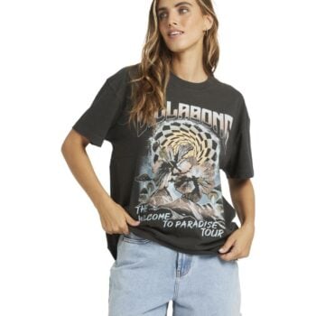 Billabong Paradise Tour Ss Tee Off Black. Billabong Tees in Womens Tees & Womens T-shirts & Singlets. Code: 24B354576