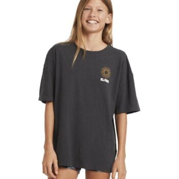 Billabong Sunshine Chaser Tee Off Black. Billabong Tees in Girls Tees & Girls T-shirts & Singlets. Code: 24R354500