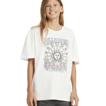 Billabong Setting Sun Tee Salt Crystal. Billabong Tees in Girls Tees & Girls T-shirts & Singlets. Code: 24R354504