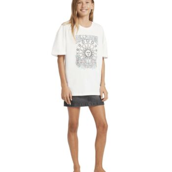 Billabong Setting Sun Tee Salt Crystal. Billabong Tees in Girls Tees & Girls T-shirts & Singlets. Code: 24R354504