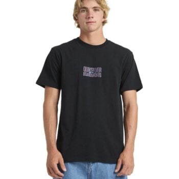 Quiksilver Mega Stack Ss Black. Quiksilver Tees in Mens Tees & Mens T-shirts & Singlets. Code: 25A354575