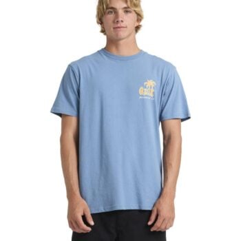 Quiksilver Palm Relax Ss Coronet Blue. Quiksilver Tees in Mens Tees & Mens T-shirts & Singlets. Code: 25A434572