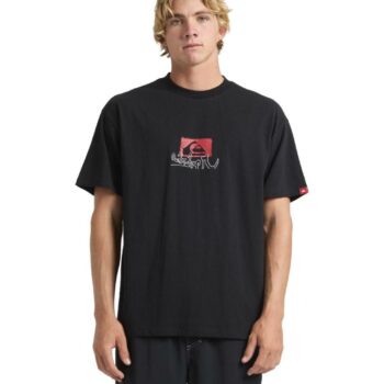Quiksilver Affected Ss Black. Quiksilver Tees in Mens Tees & Mens T-shirts & Singlets. Code: 25A434589