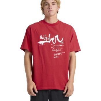 Quiksilver Impaired Ii Ss Salsa. Quiksilver Tees in Mens Tees & Mens T-shirts & Singlets. Code: 25A434592