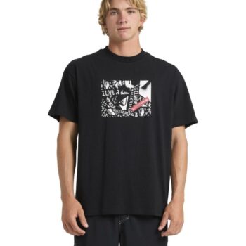 Quiksilver Sequence Ss Black. Quiksilver Tees in Mens Tees & Mens T-shirts & Singlets. Code: 25A434594