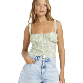 Roxy Blossom Top Sage. Roxy Knitwears in Womens Knitwears & Womens Jackets, Jumpers & Knits. Code: 26B044570