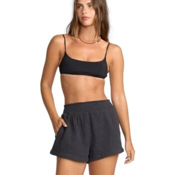 Billabong In The Waves - Elasticated Waist Shorts For Women Black Sands. Billabong Walkshorts - Fitted Waist in Womens Walkshorts - Fitted Waist & Womens Shorts. Code: ABJNS00307