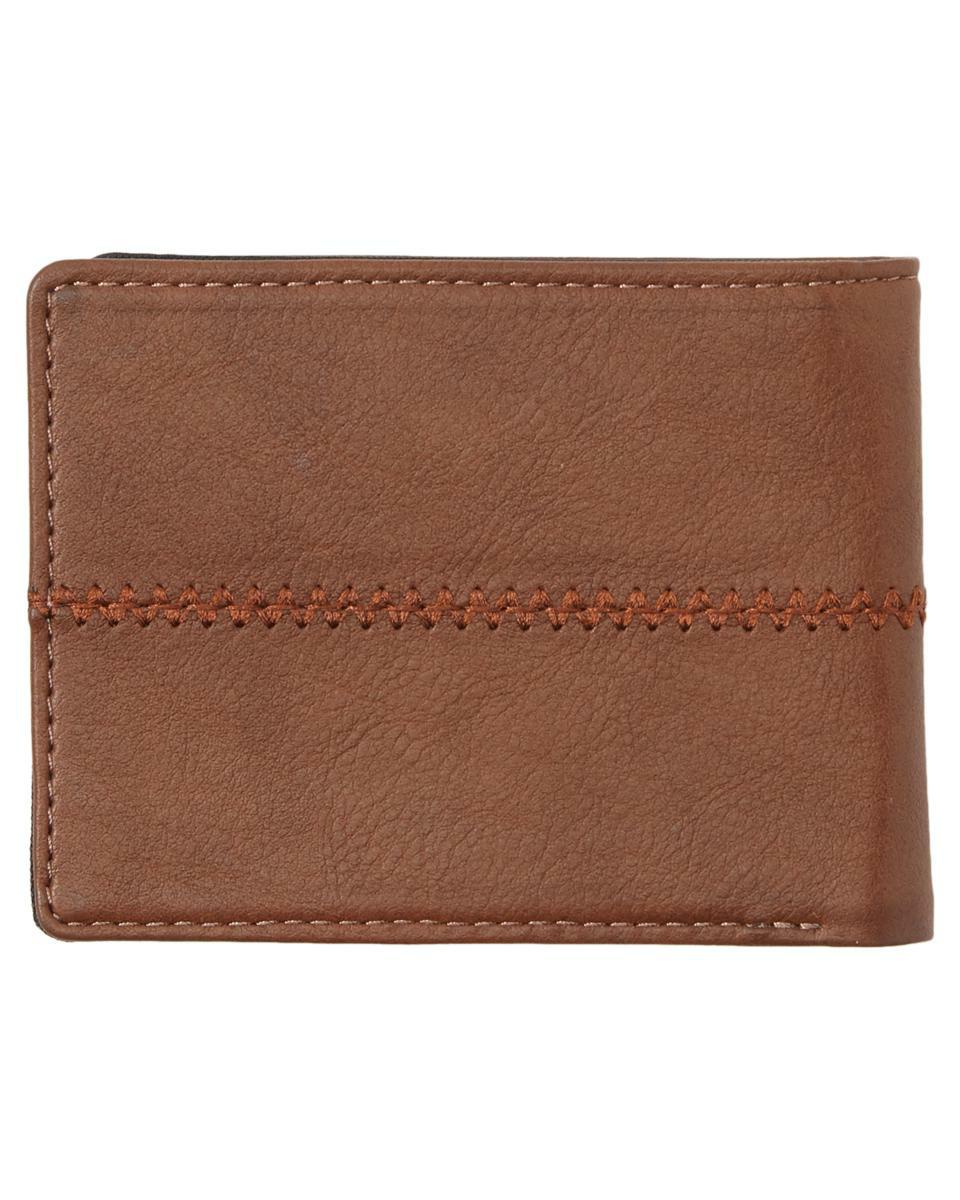 Quiksilver Mens Stitchy Tri-fold Wallet Chocolate Brown. Quiksilver Wallets in Mens Wallets & Mens Accessories. Code: AQYAA03243