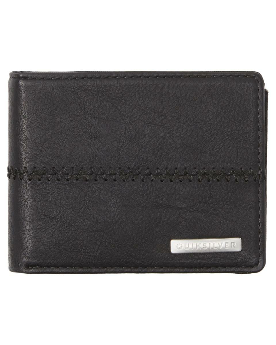 Quiksilver Mens Stitchy Tri-fold Wallet Black Black. Quiksilver Wallets in Mens Wallets & Mens Accessories. Code: AQYAA03243