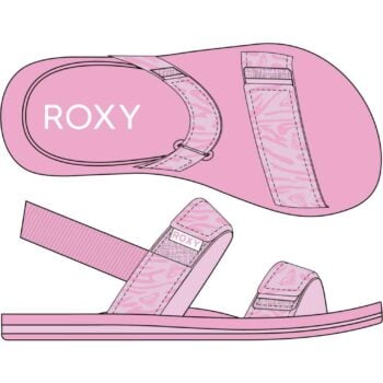 Roxy Roxy Cage - Sandals For Girls Bonbon. Roxy Thongs in Toddler Girls Thongs & Toddler Girls Footwear. Code: AROL100020
