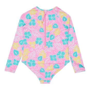 Roxy Tropical Square Onesie Bonbon Hibiscus Jam. Roxy Rashvests in Girls Rashvests & Girls Wetsuits. Code: ERLWR03346