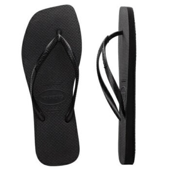 Havaianas Slim Square Solid Black Black. Havaianas Thongs in Womens Thongs & Womens Footwear. Code: HSSB0091F