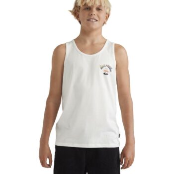 Billabong Boys Heritage Arch Tank Off White. Billabong Singlets & Tanks in Boys Singlets & Tanks & Boys T-shirts & Singlets. Code: UBBZT00330