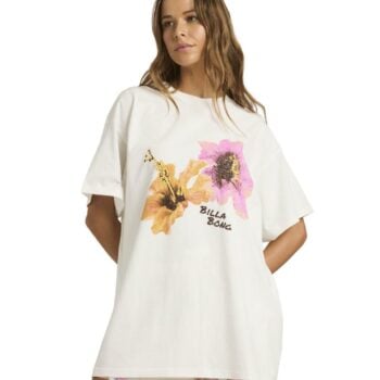 Billabong Sunny Shore Tee Salt Crystal. Billabong Tees in Womens Tees & Womens T-shirts & Singlets. Code: UBJZT00551