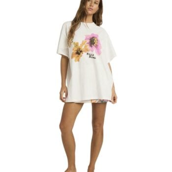 Billabong Sunny Shore Tee Salt Crystal. Billabong Tees in Womens Tees & Womens T-shirts & Singlets. Code: UBJZT00551