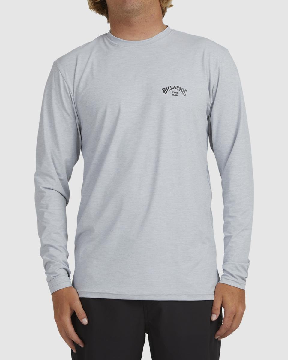 Billabong Shoreline Lf Ls Light Grey Heather. Billabong Rashvests in Mens Rashvests & Mens Wetsuits. Code: UBYWR00124