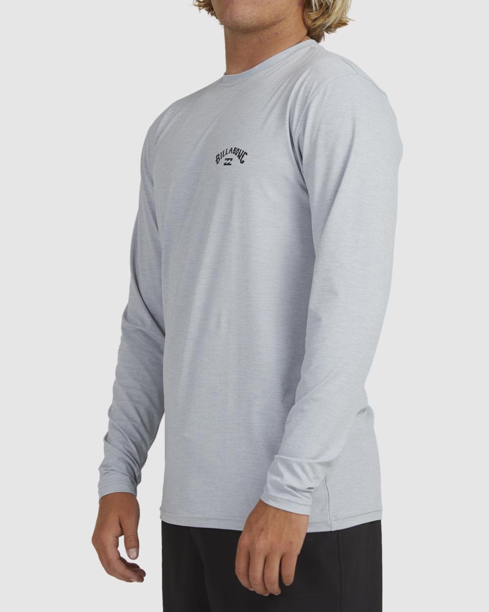 Billabong Shoreline Lf Ls Light Grey Heather. Billabong Rashvests in Mens Rashvests & Mens Wetsuits. Code: UBYWR00124