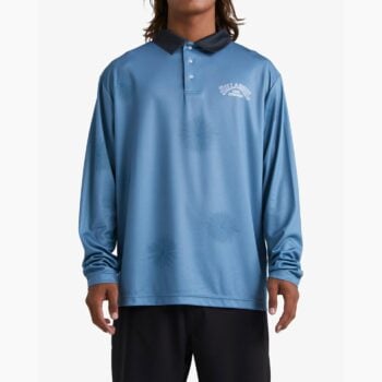Billabong King Stingray Flowers Fisho Rash Vest Washed Blue. Billabong Rashvests in Mens Rashvests & Mens Wetsuits. Code: UBYWR03022