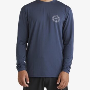 Billabong Big Wave Daz Long Sleeve Upf 50 Surf T-shirt Dusty Navy. Billabong Rashvests in Mens Rashvests & Mens Wetsuits. Code: UBYWR03050