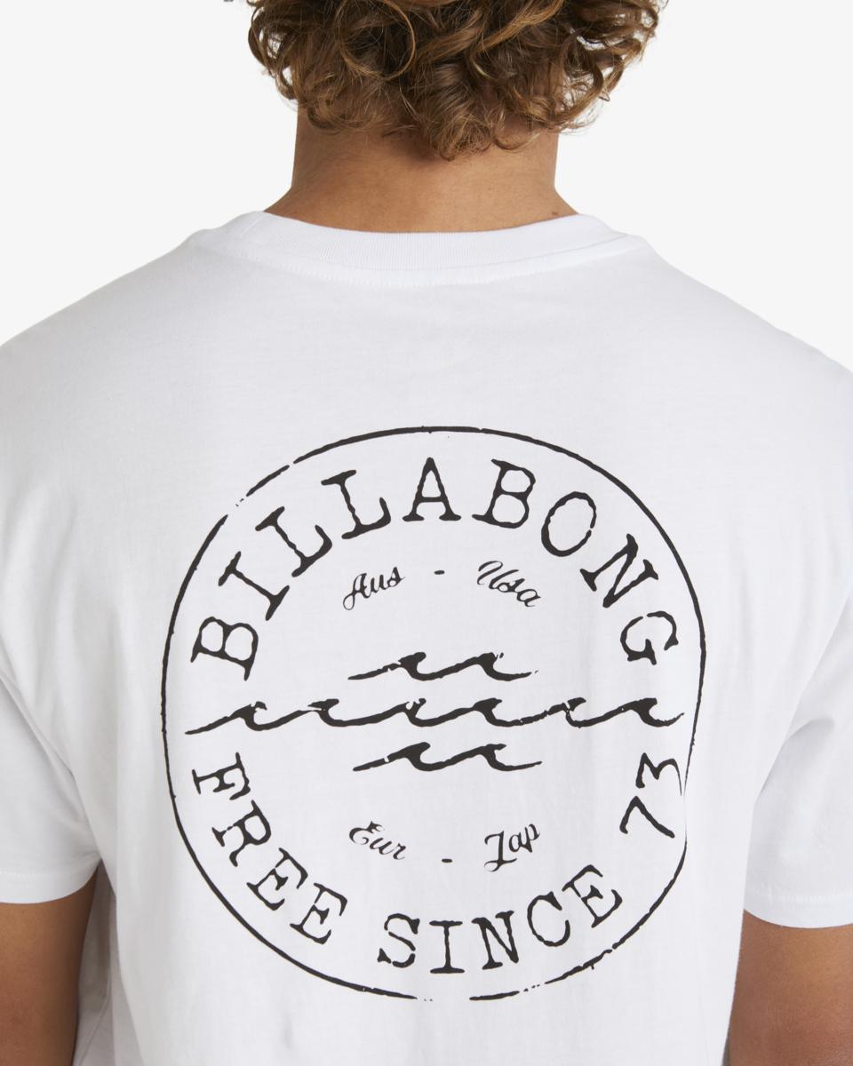 Billabong Big Wave - Short Sleeves T-shirt For Men White. Billabong Tees in Mens Tees & Mens T-shirts & Singlets. Code: UBYZT00606