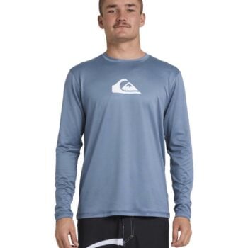 Quiksilver Solid Streak Ls Id China Blue. Quiksilver Rashvests in Mens Rashvests & Mens Wetsuits. Code: UQYWR03153