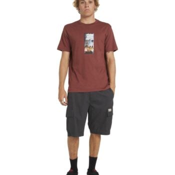 Rvca Triptych Ss Red Earth. Rvca Tees in Mens Tees & Mens T-shirts & Singlets. Code: UVYZT00964