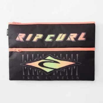 Rip Curl X Large Pencil Case 2025 Black/orange. Rip Curl Pencil Cases in Mens Pencil Cases & Mens Accessories. Code: 155MUT