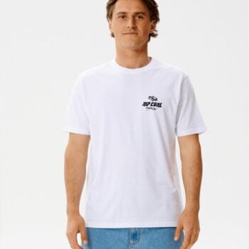 Rip Curl Kook-aburra Tee White. Rip Curl Tees in Mens Tees & Mens T-shirts & Singlets. Code: 158MTE