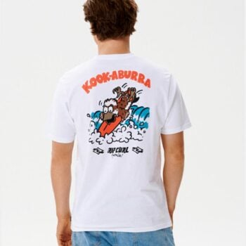 Rip Curl Kook-aburra Tee White. Rip Curl Tees in Mens Tees & Mens T-shirts & Singlets. Code: 158MTE