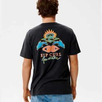 Rip Curl Dolphin Desto Tee Washed Black. Rip Curl Tees in Mens Tees & Mens T-shirts & Singlets. Code: 15BMTE