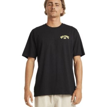 Billabong Wax Arch Regular Ss Black. Billabong Tees in Mens Tees & Mens T-shirts & Singlets. Code: 24A354507