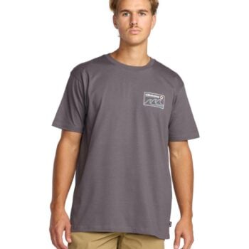 Billabong Range Adiv Ss Grey Violet. Billabong Tees in Mens Tees & Mens T-shirts & Singlets. Code: 24A503501