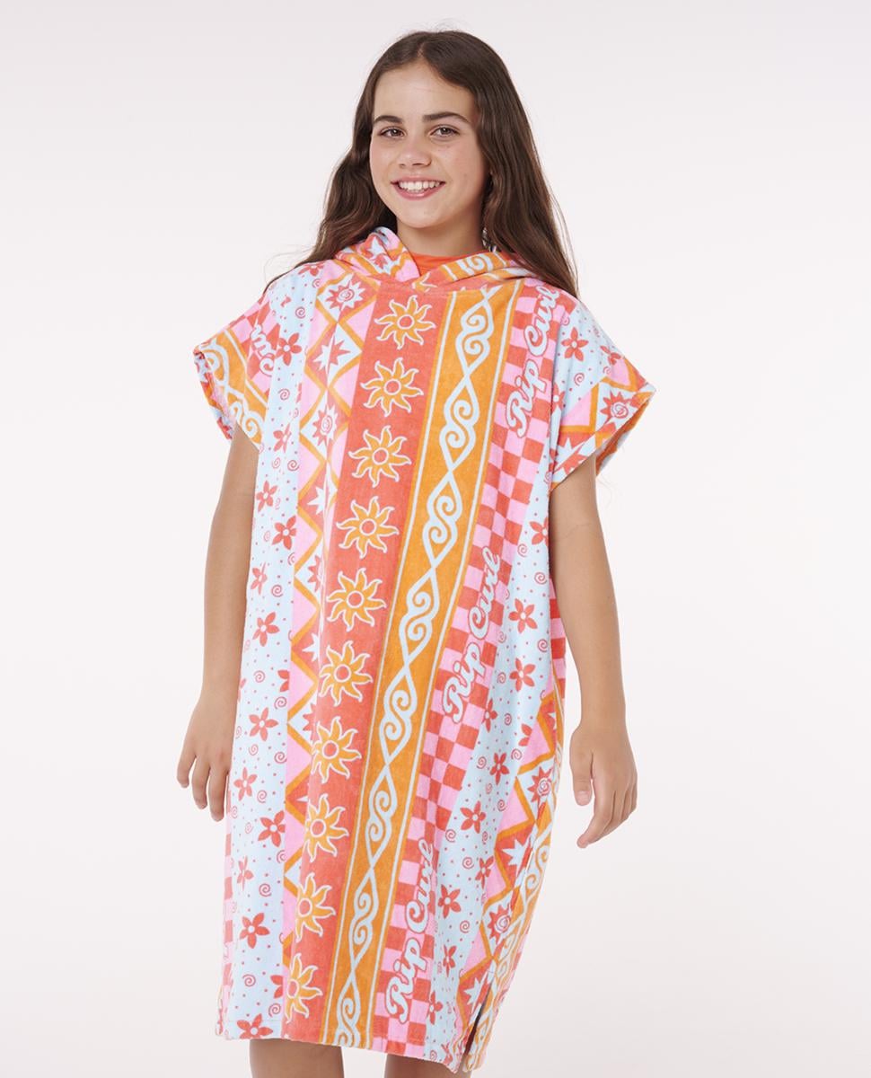 Rip Curl Mixed Cotton Hooded Towel Red. Rip Curl Towels - Hooded in Girls Towels - Hooded & Girls Accessories. Code: 00HGTO