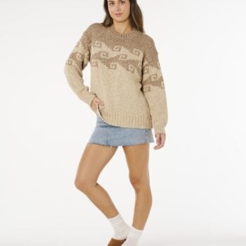 Rip Curl Pacific Coast Sweater Brown. Rip Curl Sweats in Womens Sweats & Womens Jackets, Jumpers & Knits. Code: 03GWKN