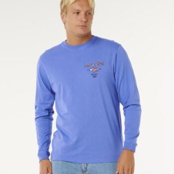 Rip Curl Fade Out Icon L/s Tee Blue Haze. Rip Curl Tees - Long Sleeve in Mens Tees - Long Sleeve & Mens T-shirts & Singlets. Code: 0BQMTE