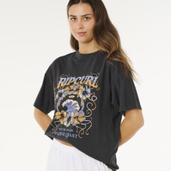 Rip Curl Pacific Coast Heritage Te Washed Black. Rip Curl Tees in Womens Tees & Womens T-shirts & Singlets. Code: 0N4WTE
