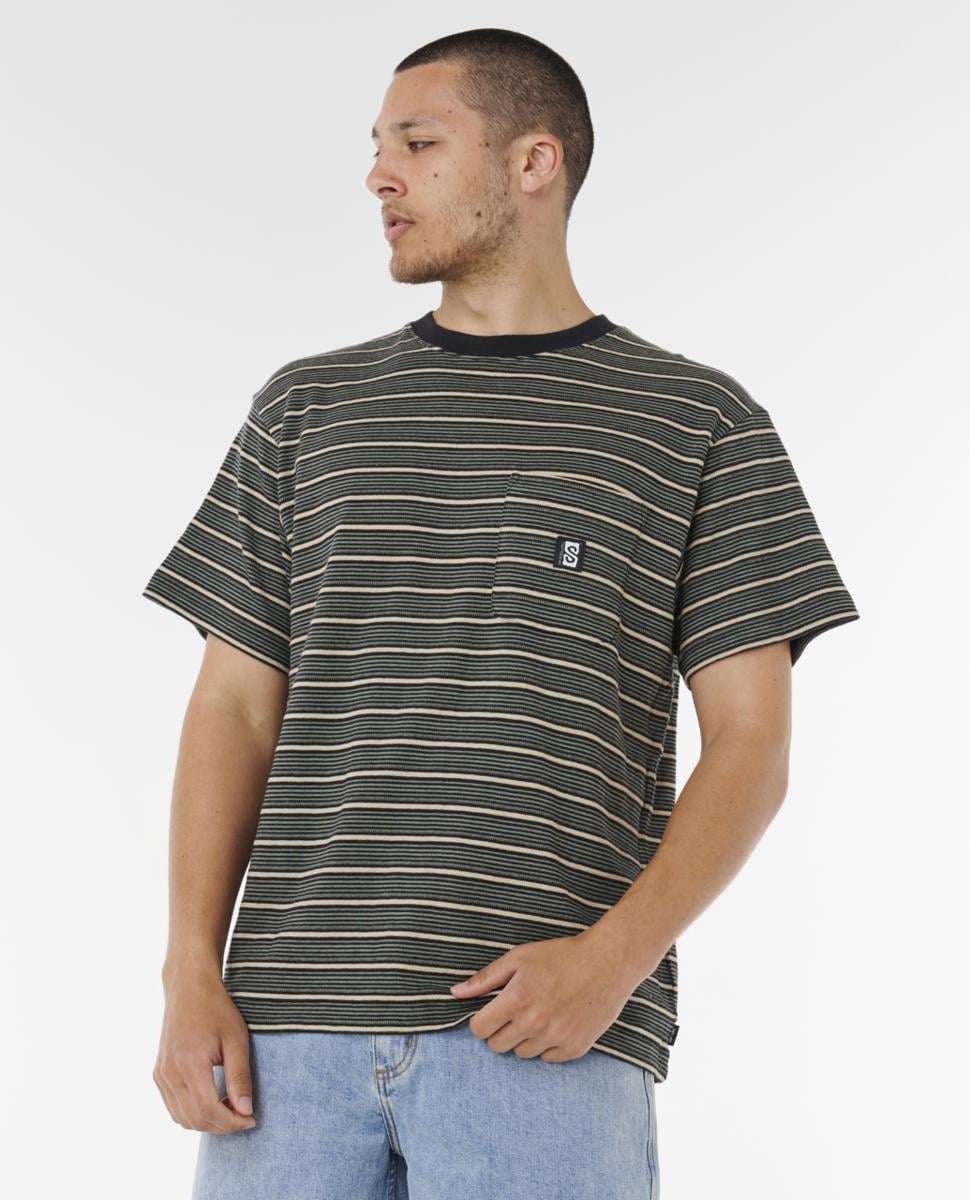Rip Curl Search Stripe Tee Black. Rip Curl Tees in Mens Tees & Mens T-shirts & Singlets. Code: 0THMTE