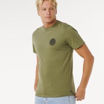 Rip Curl Wettie Icon Tee Surplus Green. Rip Curl Tees in Mens Tees & Mens T-shirts & Singlets. Code: 10VMTE