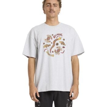 Billabong Otis Estuary Ss Light Grey Heather. Billabong Tees in Mens Tees & Mens T-shirts & Singlets. Code: 24A356182