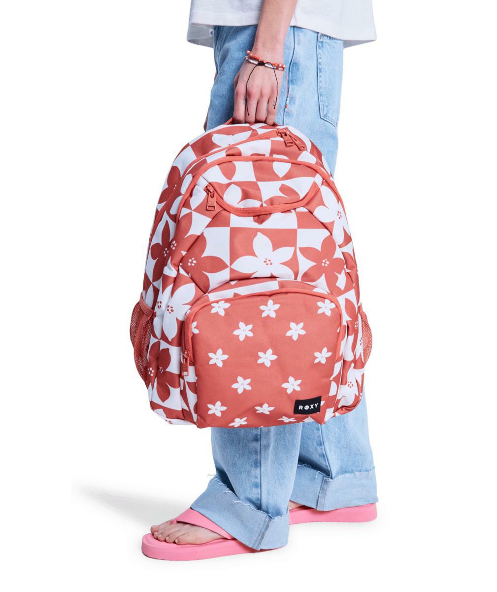 Roxy Shadow Swell Printed Ginger Spice Flora. Roxy Backpacks in Womens Backpacks & Womens Bags. Code: ERJBP04883