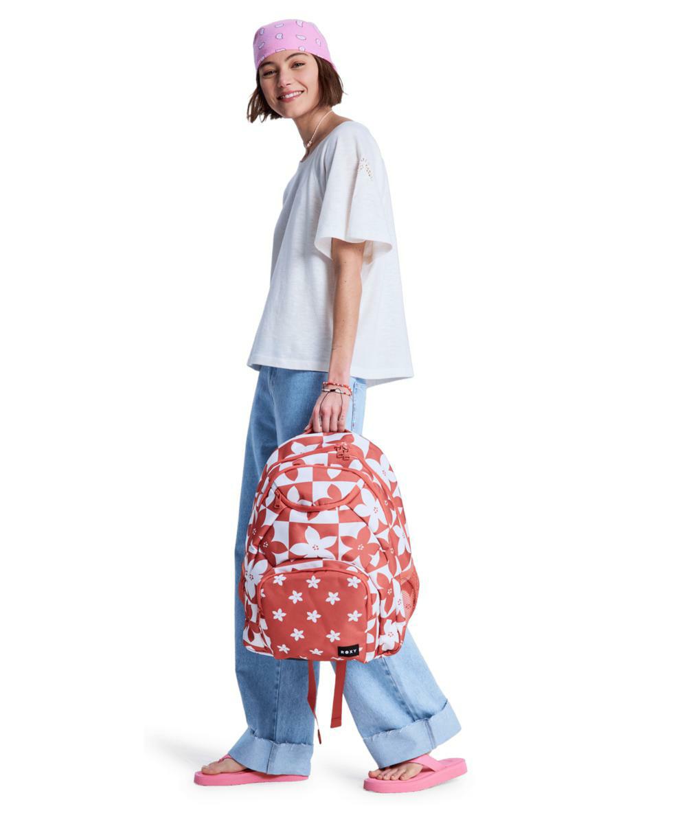 Roxy Shadow Swell Printed Ginger Spice Flora. Roxy Backpacks in Womens Backpacks & Womens Bags. Code: ERJBP04883