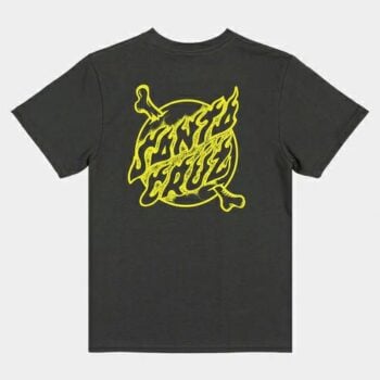 Santa Cruz Skateboards Crossbone Dot Mono Centre Onyx. Santa Cruz Skateboards Tees in Boys Tees & Boys T-shirts & Singlets. Code: SB325-SS07