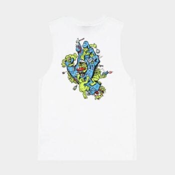 Santa Cruz Skateboards Gremlin Patrol Muscle White. Santa Cruz Skateboards Singlets & Tanks in Boys Singlets & Tanks & Boys T-shirts & Singlets. Code: SB325-SV03