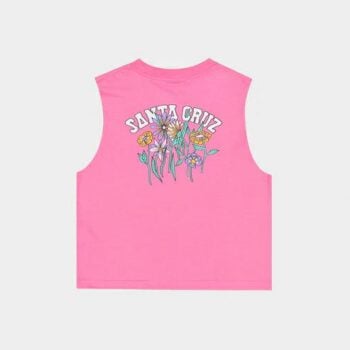 Santa Cruz Skateboards Field Strip Muscle Tee Pink. Santa Cruz Skateboards Singlets & Tanks in Womens Singlets & Tanks & Womens T-shirts & Singlets. Code: SG325-SV02
