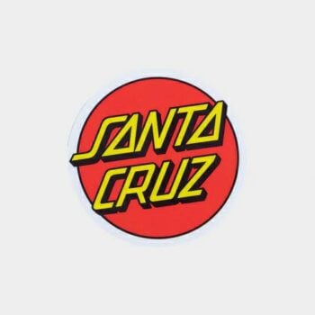 Santa Cruz Skateboards Classic Dot Sticker Red. Santa Cruz Skateboards Stickers in Generic Stickers & Generic Accessories. Code: SU123-ST01